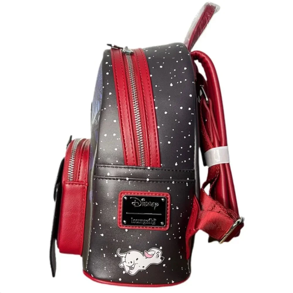 RARE - Loungefly Exclusive Cruella de Vil Villain Castle Series Mini Backpack - Picture 2 of 6